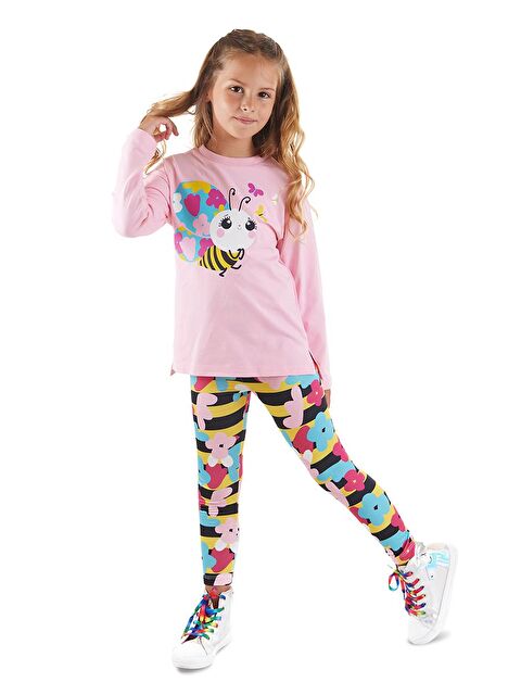 Denokids Minik Arı Kız Çocuk Tunik Tayt Takım - S000233597-20024