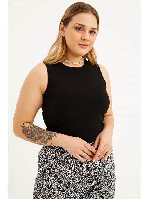 Mylinemoda Kolsuz Crop Top - S000239105-19351