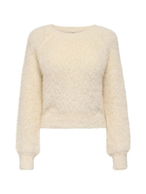 Only Onllulu Regular Fit Bisiklet Yaka Örme Kazak 15350650 - S000463917-19966