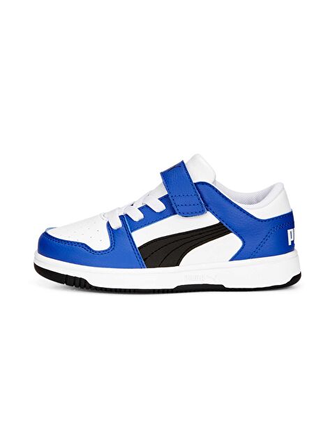 Puma Rebound Lay-Up Lo Bantlı Çocuk Ayakkabı - S000517004-37246