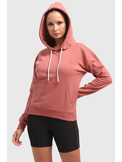 Superstacy Kadın Gül Kurusu Sweatshırt - S000227209-20028