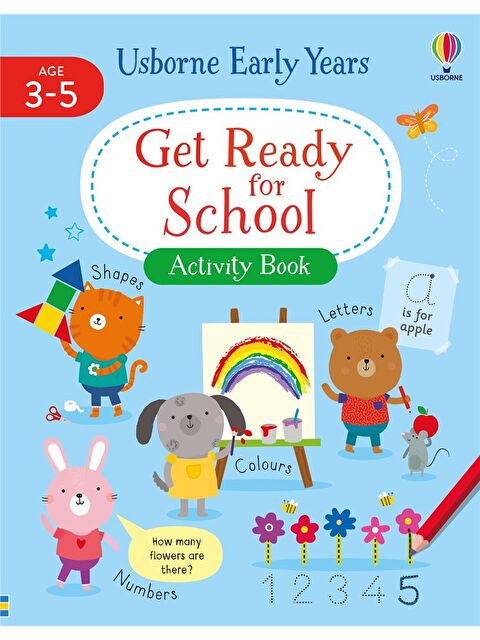 Usborne Publishing Early Years Activity Books: Get Ready for School Activity Book - S000454252-23173