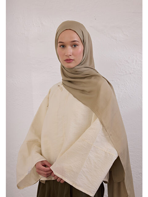 Fresh Scarfs Soft Viskon Şal Vizon - S000414328-26429