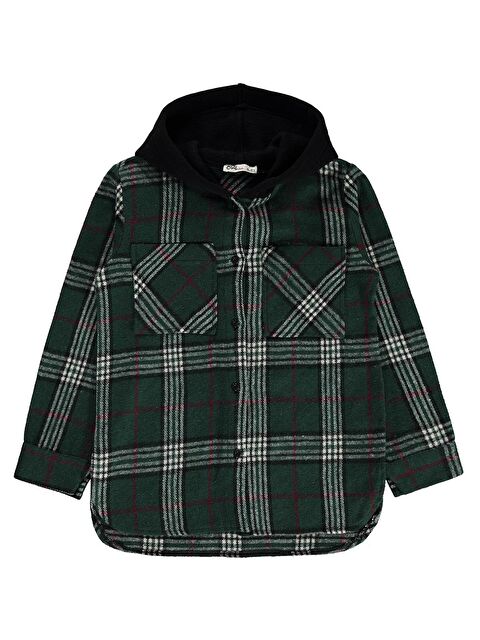 Civil Girls Eteği Yırtmaçlı 10-13 Yaş Gömlek - Haki 11-12 Yaş - S000199562-18547