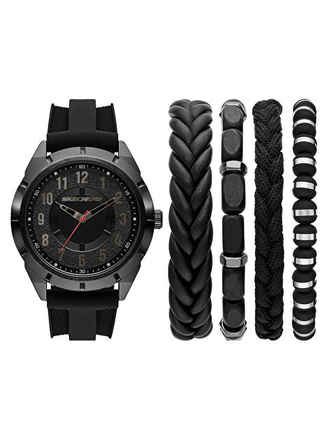 Skechers SR9120 Erkek Kol Saati ve Bileklik Seti - S000478044-19351
