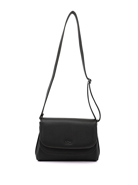 GÖNDERİ(R) Kadın SİYAH Uzun Askılı Omuz Çantası