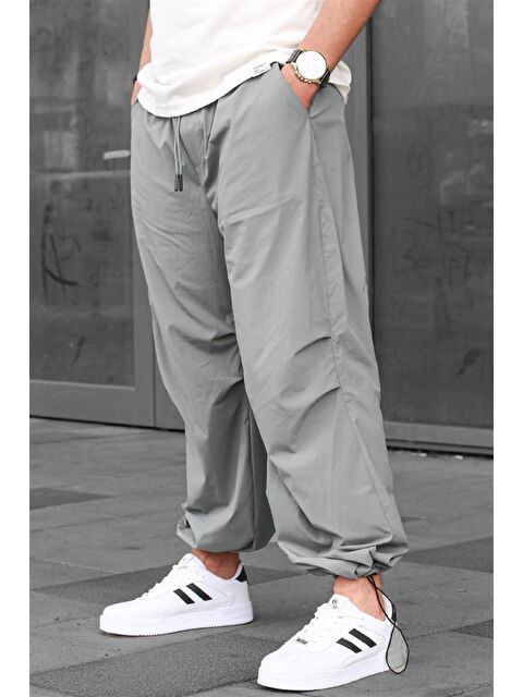Madmext Füme Regular Fit Erkek Paraşüt Pantolon 6504 - S000436669-22875