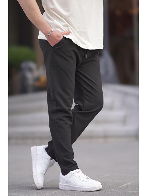 Madmext Siyah  Düz Paça Erkek Pantolon 6535 - S000436671-19351