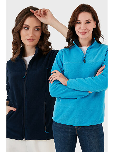 Lela Slim Fit Yumuşak Dokulu Anti-Pilling Tüylenme Yapmayan 2'li Paket Polar 590700200S2 - S000463890-37664