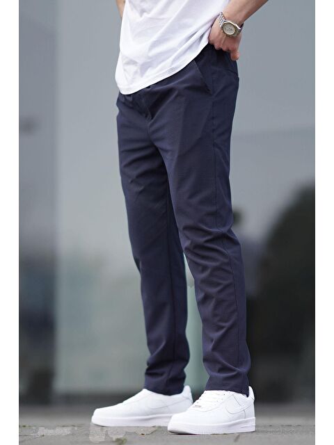 Madmext Lacivert Düz Paça Erkek Pantolon 06530 - S000436668-21164