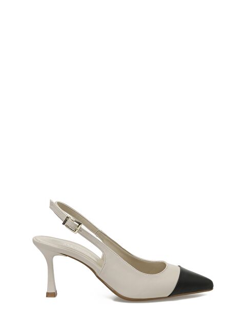 Butigo 25S-103 5FX Bej Kadın Topuklu Ayakkabı - S000430607-37216