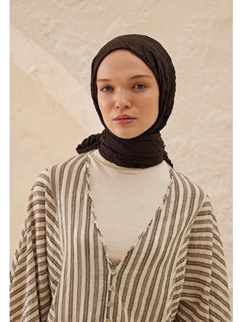 Fresh Scarfs Vual Crash Şal Bitter - S000420273-26428