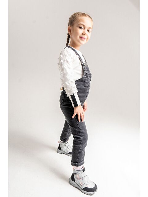 Mnpc Kız Çocuk Gri-Pembe Su Geçirmez Anatomik Günlük Bot - S000447432-37284