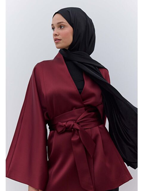 Fresh Scarfs İpeksi Elegance Şal Siyah - S000420342-19351