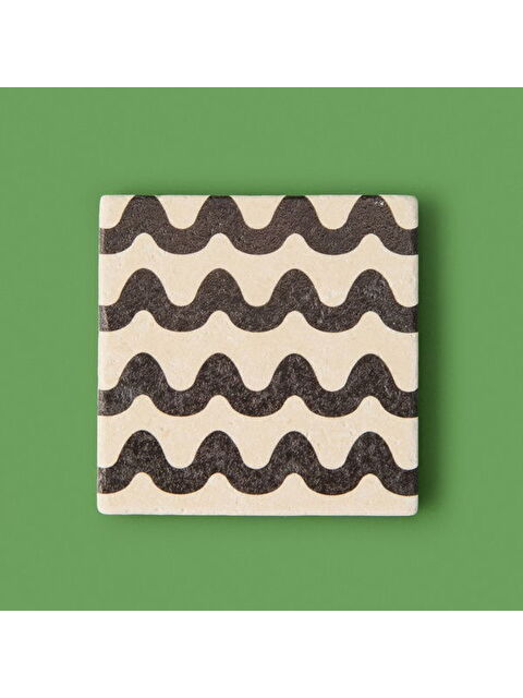 Evidea Kitchen Curves Bardak Altlığı - Renkli - 10 cm - S000370445-23173