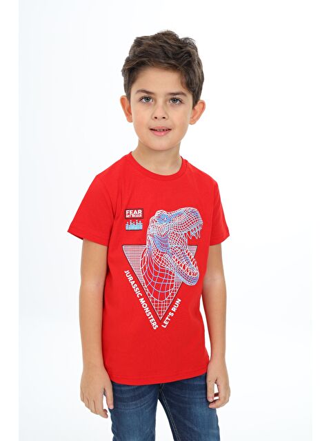 Toontoykids Erkek Çocuk Baskılı Tişört