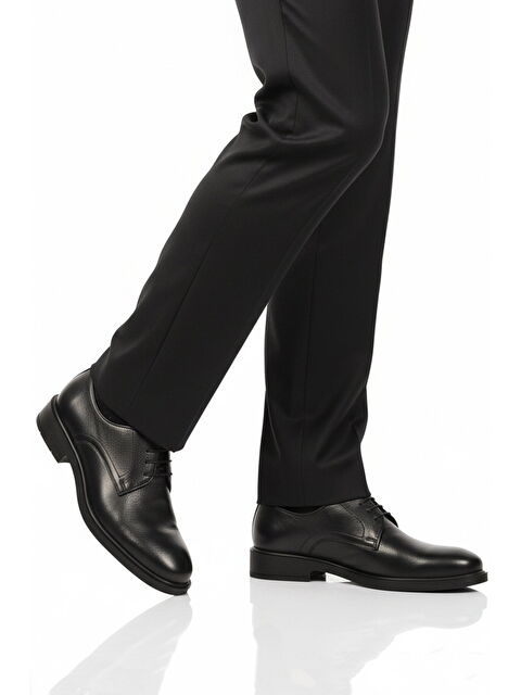 Ayakmod Siyah Hakiki Deri Erkek Klasik Ayakkabı 029 M