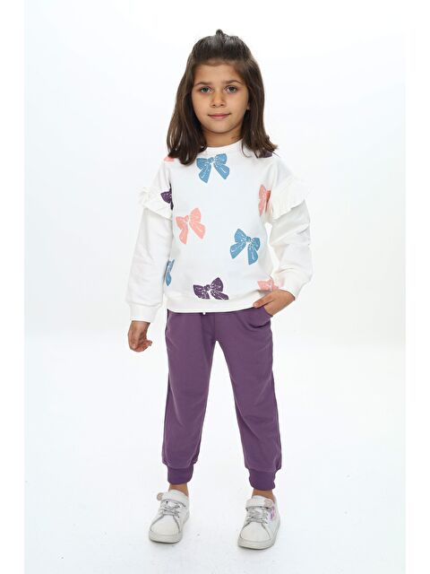 Toontoykids Kız Çocuk Baskılı Eşofman Takım - S000332655-29334