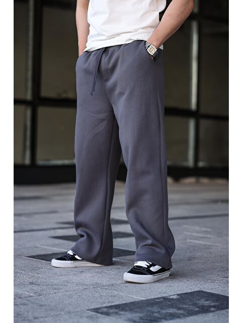 Madmext Füme Rahat Kesim Erkek Eşofman Altı E6578 - S000436674-33408