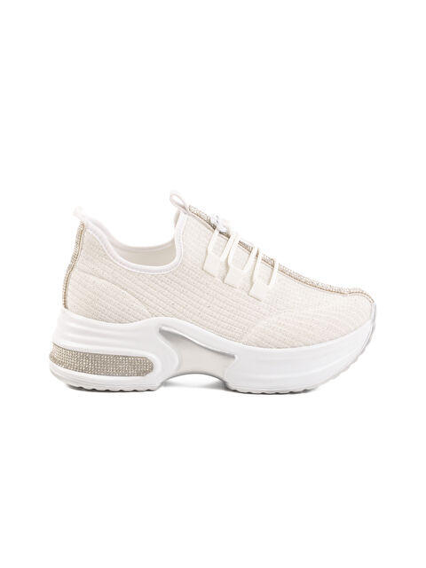 Ayakmod Beyaz Anorak Kadın Sneaker 702322 Z - S000417168-20063