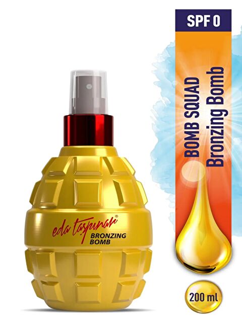 Eda Taşpınar Bronzing Bomb, Bronzluğun Zirvesi, Bronzluğu, Koyu ve Buğday Tenliler, 200 ml - S000524368-10231