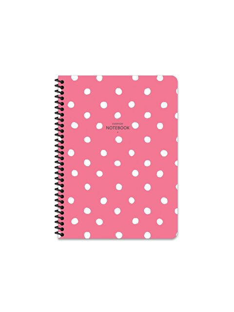 Keskin Color 16.5x22.5 Çizgili Defter Puantiye - Pembe - S000281788-20024
