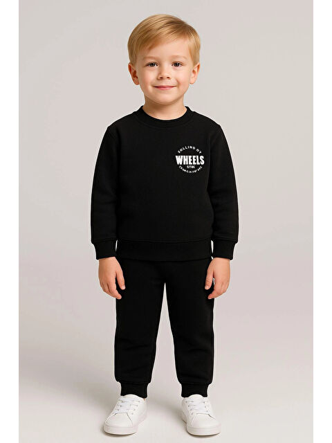 Myhanne Wheels Baskılı Erkek Bebek Takım 20100 - S000424611-19351