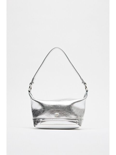 Kadriye Baştürk Glow Mini Çanta Gümüş