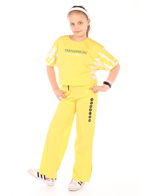 Toontoykids Kız Çocuk Trendingin MyWord Baskılı Eşofman Takım - S000359698-20067