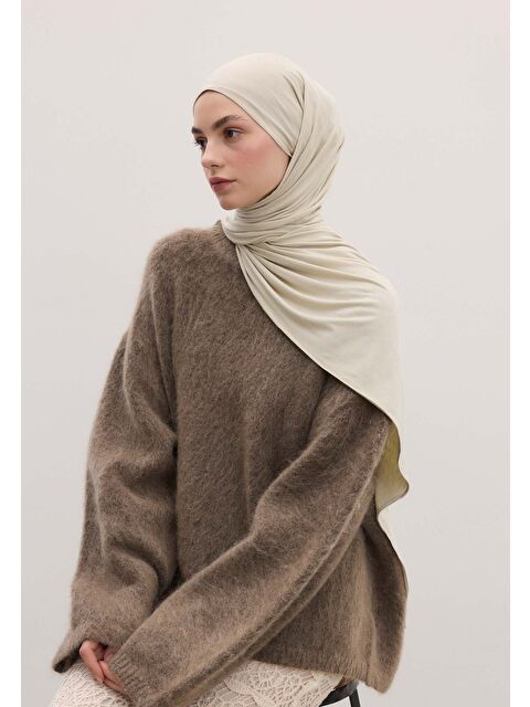 Fresh Scarfs Bambu Penye Şal Uçuk Yeşil - S000420294-29460