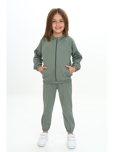 Toontoykids Kız Çocuk Kapüşonlu Eşofman Takım - S000378348-18194