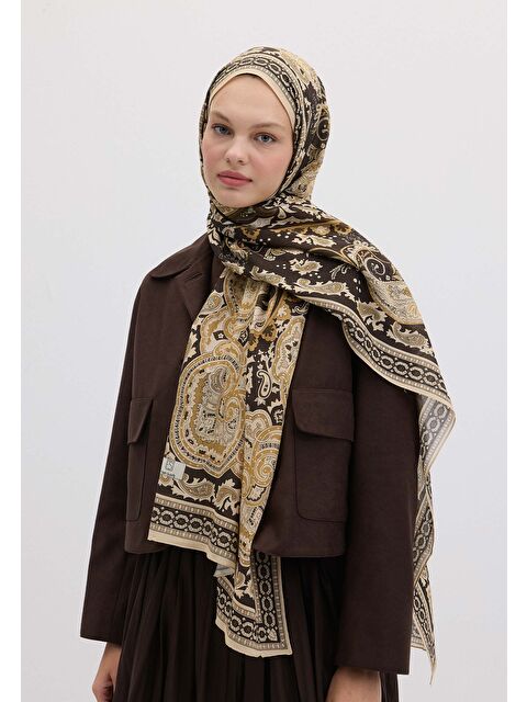 Fresh Scarfs Lena Desen Şal Sahra - S000420430-9647