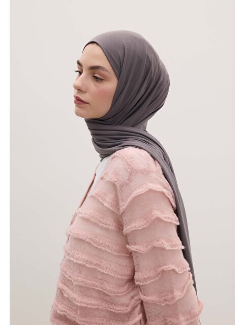 Fresh Scarfs Bambu Penye Şal Lavanta - S000420294-475