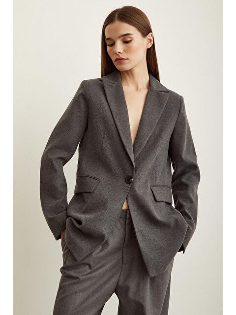 Never More Slim Fit Blazer Ceket - S000146041-20600