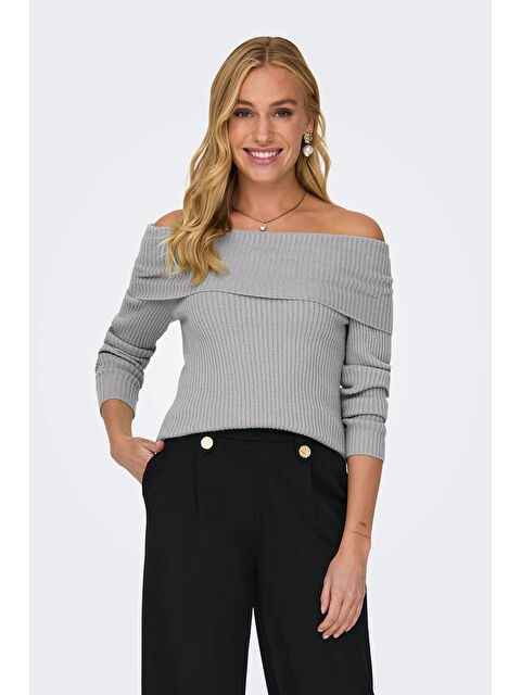 Only Onlkatia Regular Fit Madonna Yaka Kazak 15311830 - S000463922-20600