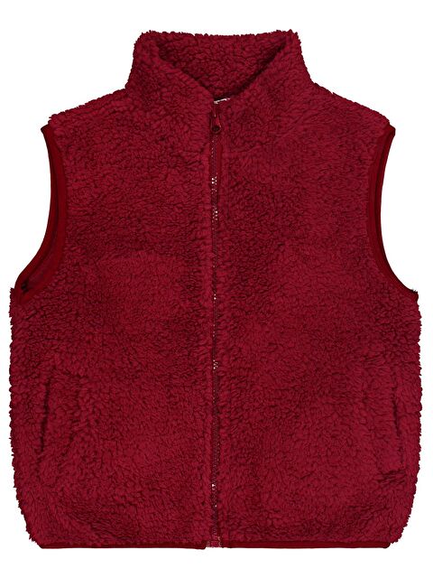 Civil Boys Cepli Fermuarlı 2-5 Yaş Yelek - Bordo 2-3 Yaş - S000503543-19951