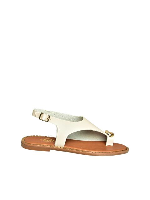 Fox Shoes Bej Kadın Sandalet U6522271 - S000401102-19928