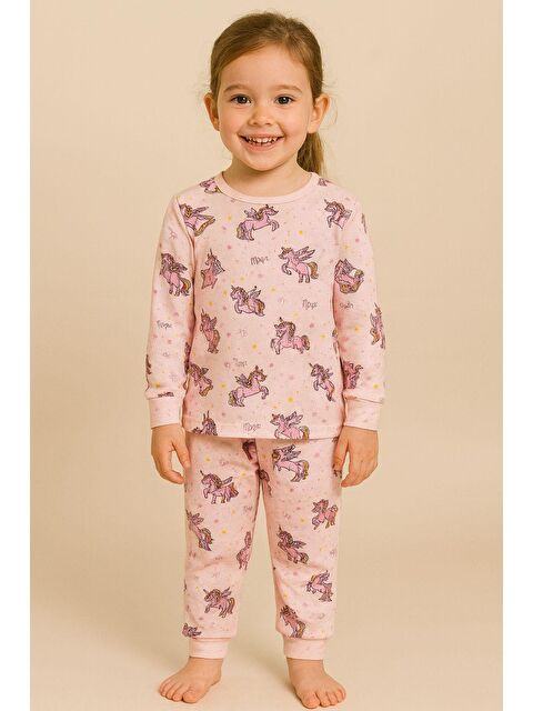 Katia And Bony Kız Çocuk Desenli Pijama Takımı - S000487244-23173