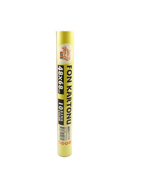 Gen-Of 48x68 Rulo Fon Kartonu 10 Renk (GEN-9120) - S000397247-23173