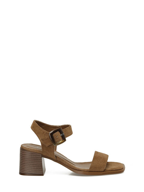 Polaris 325085S.Z 5FX Taba Kadın Topuklu Sandalet - S000429254-14955