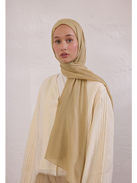 Fresh Scarfs Soft Viskon Şal Sahra - S000414328-9647