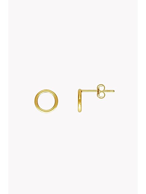 New Obsessions Illusion Minimal Çember Küpe - S000385739-20076