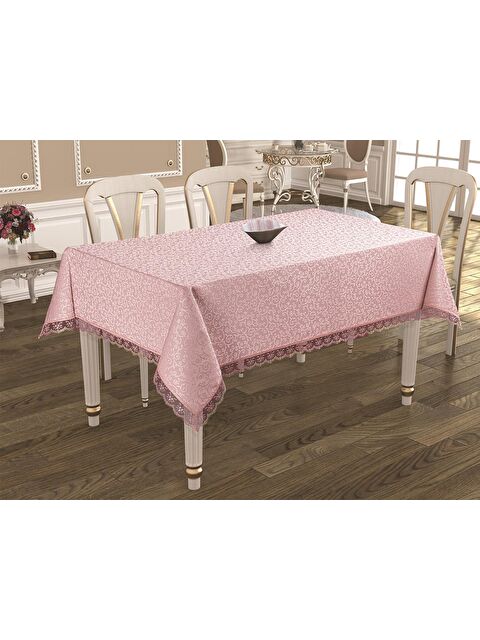 Çeyiz Diyarı Kdk Dertsiz Masa Örtüsü Pudra - S000496411-7152