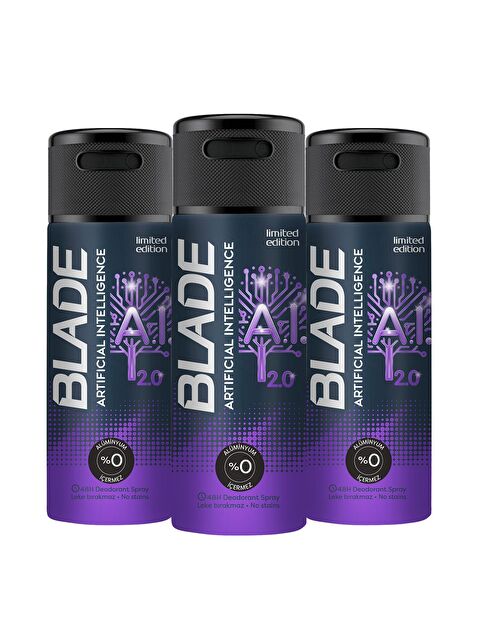 Blade Artificial Intelligence 2.0 Deodorant 3x150 ml - S000283414-20063