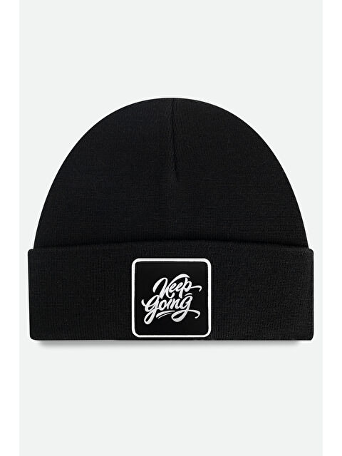 BlackBörk Keep Going Logolu Siyah XL Bere