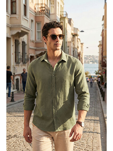 Buratti Regular Fit Klasik Yaka Uzun Kollu Gömlek CF26S121640 - S000526579-18547