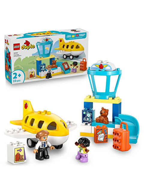 Lego DUPLO Kasabası İlk Havaalanı Deneyimi 10443 - S000500139-10231