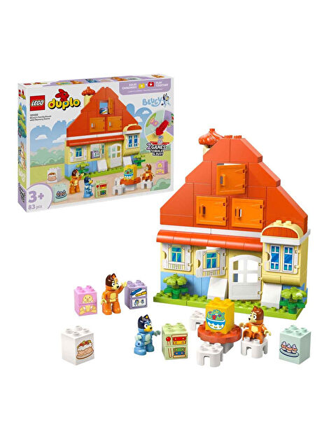 Lego Duplo Bluey: Bluey Ailesinin Evi ve Hafıza Oyunu 10459 - S000500168-10231