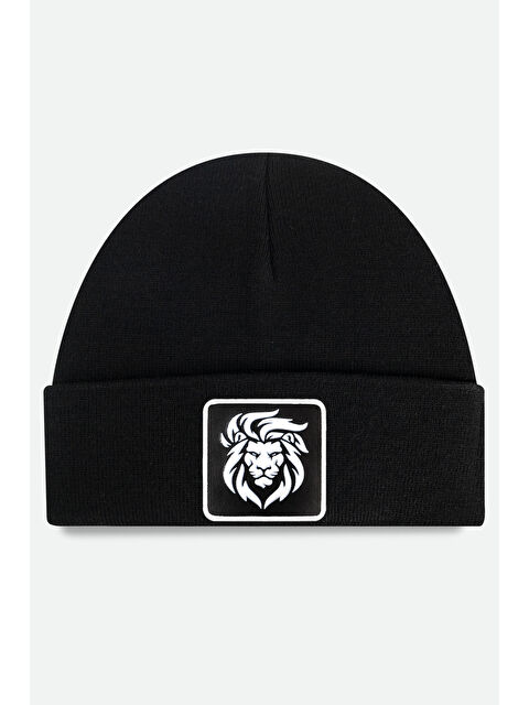 BlackBörk Aslan Logolu Siyah XL Bere