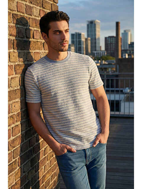 Buratti Pamuklu Regular Fit Bisiklet Yaka T Shirt 5904027 - S000526575-17234